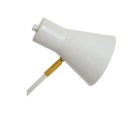 Luminária de Mesa Abajur Simpson Branco