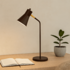 Luminária De Mesa Abajur Simpson Marrom Cortem