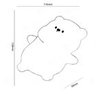 Luminária De Mesa Abajur Tocatoca Ursinho Led 3w 5v 3000k/rgb