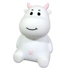 Luminária De Mesa Abajur Tocatoca Vaca Led 1 2w 5v