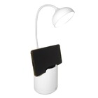 Luminaria De Mesa Abajur Touch Screen Led Recarregavel Flexiv