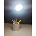 Luminaria De Mesa Abajur Touch Screen Led Recarregavel Flexiv