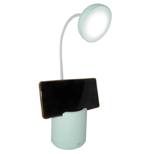 Luminaria De Mesa Abajur Touch Screen Recarregavel Led Suport