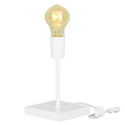 Luminária De Mesa Abajur Vintage Touch Branco