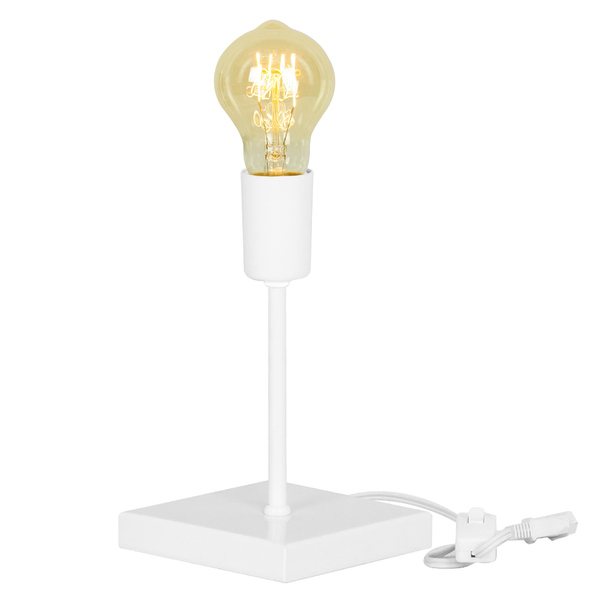 Luminária De Mesa Abajur Vintage Touch Branco