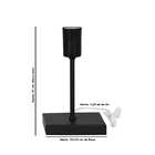 Luminária De Mesa Abajur Vintage Touch Dourado Metálico