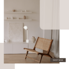 Luminária de Mesa Aniston Com Cúpula Articulada Branca