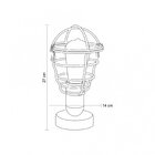 Luminária De Mesa Ara Rivatti Móveis Cobre