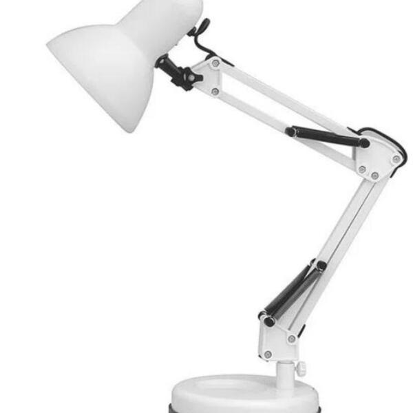 Luminária De Mesa Articulável Base Branca G20