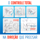 Luminaria De Mesa Articulavel Branca Com Garra E Base Pixar L