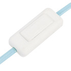 Luminária de Mesa Bege e Azul Madeira Playtime BM Lamps