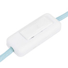 Luminária de Mesa Bege e Azul Madeira Playtime BM Lamps