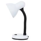 Luminária de Mesa Branca LED 4W Luz Amarela Alumínio e Plástico Flex Kian