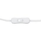 Luminária de Mesa Branca Madeira e Metal Ter Inspire