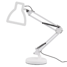 Luminária de Mesa Branca Metal 3D Lamp Gmh