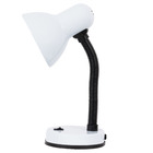 Luminária de Mesa Branca Metal Flex Kian