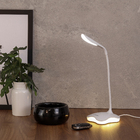 Luminária de Mesa Branca Touch LED 2W 3 Tons Luz Branca Plástico Eco Black+Decker