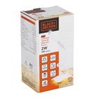 Luminária de Mesa Branca Touch LED 2W 3 Tons Luz Branca Plástico Eco Black+Decker