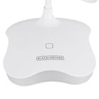 Luminária de Mesa Branca Touch LED 2W 3 Tons Luz Branca Plástico Eco Black+Decker