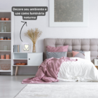 Luminária De Mesa Branca - Ursinho