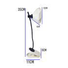 Luminaria De Mesa C/garra Flexivel Touch Led 3 Cores