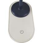 Luminaria De Mesa C/garra Flexivel Touch Led 3 Cores