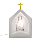 Luminária De Mesa Capela Oratória Maria Traços 1e27 39 5cm De