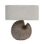 Luminária De Mesa Casca Natural