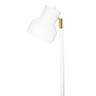 Luminária de Mesa Cate Com Cúpula Articulada Branca