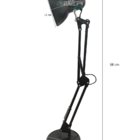 Luminaria De Mesa Classic Articulada Preto