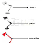 Luminaria De Mesa Classic Articulada Preto