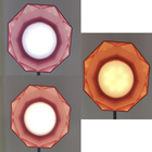 Luminaria De Mesa Com Garra Diamante Touch Articulavel Presil