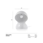 Luminária De Mesa Dalu - Branco