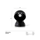 Luminária De Mesa Dalu - Preto