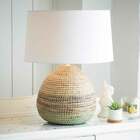 Luminária De Mesa De Alga Marinha