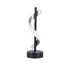 Luminária de Mesa de Alumínio e Silicone LM601S Preta Bivolt Nitrolux