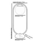 Luminaria De Mesa De Luxo Touch Moderna Aro Harmony Dourado