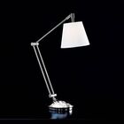 Luminaria De Mesa Em Aco 80cmh 1xg9- Cr