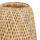 Luminária de Mesa Fibra de Bambú Sumba Marrom GMH