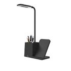 Luminária De Mesa Flexível Led Porta Caneta Com Carregamento