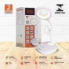 Luminária De Mesa Flexível Touch 3 Níveis Luz Abajur