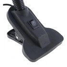 Luminaria De Mesa Garra Articulavel Presilha Abajur Sala Casa