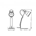 Luminária De Mesa Hol 40w - Taschibra - Preto