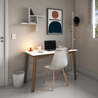 Luminária de Mesa Laranja Alumínio e Aço Hitech Attena