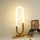 Luminária De Mesa Led Lua 23w 3000k Dourado Bivolt