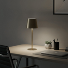 Luminária de Mesa LED Shade Dourado USB Inspire