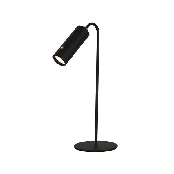 Luminária De Mesa Led Taschibra Ion Recarregável Preto