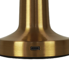 Luminária De Mesa Led Taschibra Jimp Recarregável Ouro