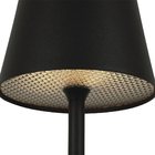 Luminária De Mesa Led Taschibra Louvre Recarregável Preto