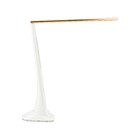 Luminária De Mesa Led Touch Com Relógio Solver Slm-101 - Dour